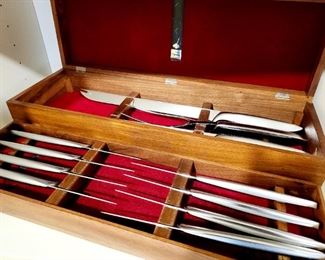 Boxed GERBER carving set $90 or bid #65