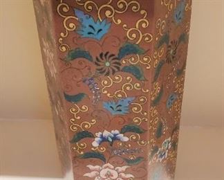 Antique Chinese Hexagonal form vase