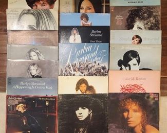 Barbara Streisand album collection