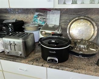 SMALL APPLIANCES, SILVERPLATE