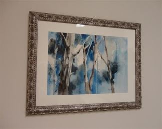 Birch Trees by Faxon Print 28x22