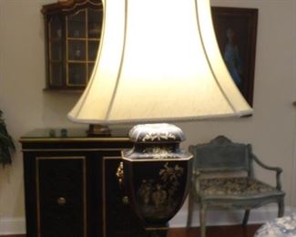 Pair of these heavy Lamps by Chelsea House