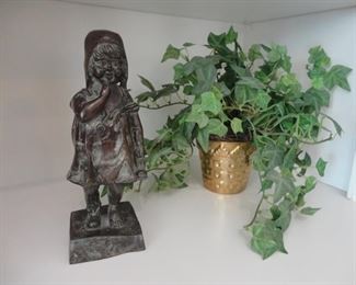 Bronze made for Maitland-Smith 9" tall