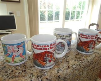 Ringling Brothers Mugs