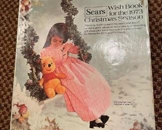 1973 SEARS Christmas Catalogue "Wish Book for the 1973 Christmas Season" WOW!