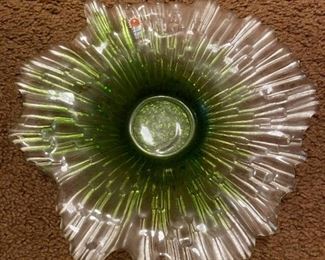 Amazing, Mid-Century, Multi-Color, Signed, Sealed & Delivered? W/Original Tag from Finland