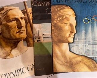 1936 Berlin Olympics Original Programs! Wow!! Nice Condition--Historical Pics, Articles, Advertising Collectibles!!!