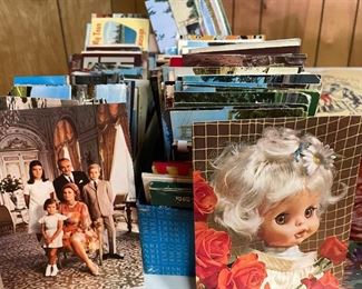 Hundreds++ of Postcards--International, 1950/60's --Beautiful, Exotic, Historical--Some Even Whistle! Travel Souvenir Brochures too!!