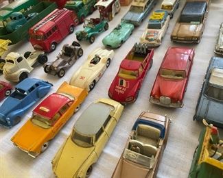 A Hundred or More? 1950/60's Diecast Cars, Trucks, etc., Many Imports-- Some w/Boxes! Awesome!!!