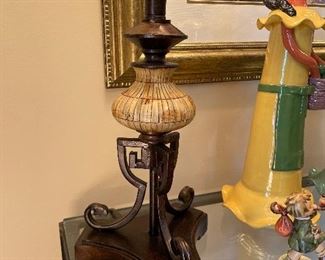 #5 Black Iron and Entry Table - 48.5x13.5x34.5 $ 175.00