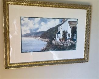 #9 "Gold framed - Signed and Numbered ""Burton Dye"" 35x25" $ 75.00