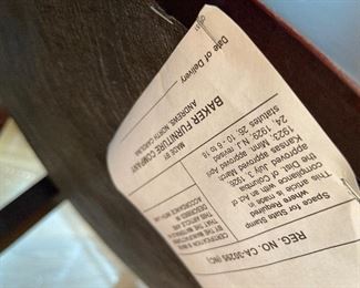 #10 "Set of Game Table (30""tall x 35.5"" round) and 2 Parlor Chairs - " $ 300.00