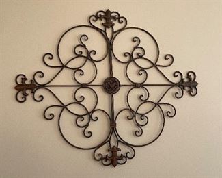 #16 "Metal decorative wall art - 31""x26""" $ 25.00