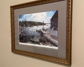 #28 "Hacketts Cove N.S. - Artist Proof. Neil Depew 29""x22.5""" $ 75.00