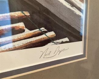 #28 "Hacketts Cove N.S. - Artist Proof. Neil Depew 29""x22.5""" $ 75.00