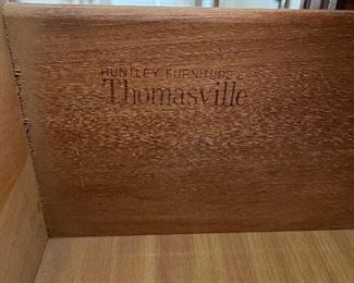 #46 "Bedside Table with 2 drawers (1 as is) 24.5 tall x 28.5"" long x 16"" deep" $ 65.00