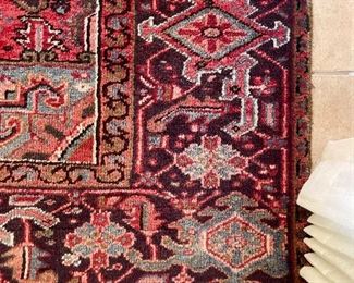 #58 "Iranian - Oriental Hand Woven Wool Rug (Appraisal in photos) - 134""x100""" $ 800.00