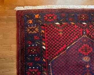 #61 "Purple/Maroon/Navy - Hand Woven Iranian Wool Rug - 81"" x 51""" $ 200.00