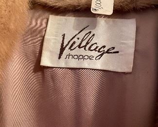 #66 Village Shop Fur Coat - Size L Womens $ 200.00