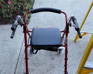 #71 Freedom Lightweight Folding Walker - New With Tags $ 60.00