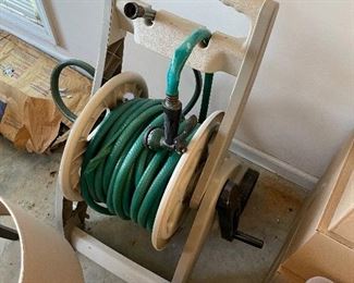 #72 Hose Reel with Hose $ 25.00
