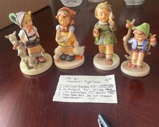 #82 4PC Set - Hummel Figurines $ 45.00