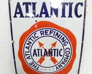 RARE PORC. ATLANTIC W/ FRIED EGG SIGN