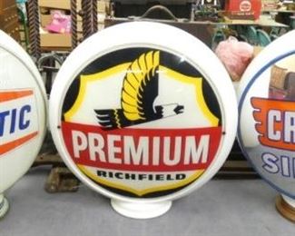 ATLANTIC, CROWN PUMP GLOBES