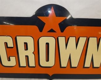 VIEW 4 36X17 RARE CROWN SIGN
