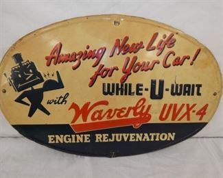 24X16 EMB. WAVERLY ENGINE SIGN
