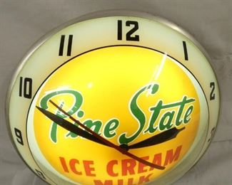 VIEW 4 PINE STATE 16IN CLOCK