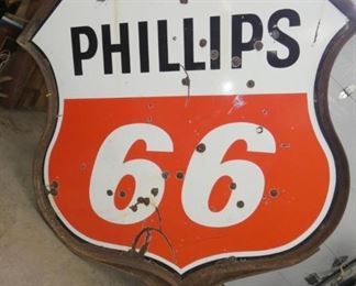 6FT. PORC. PHILLIPS 66 SHIELD SIGN