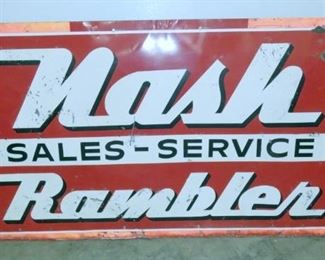 NAS RAMBLER DEALER SIGN