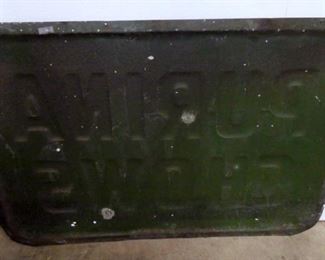 VIEW 5 SIDE 2 CONVEX PURINA SIGN