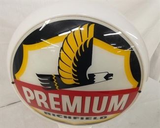 VIEW 5 RICHFIELD GLASS BODY PUMP GLOBE