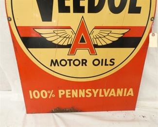 VIEW 6 PORC. VEEDOL MOTOR OIL SIGN