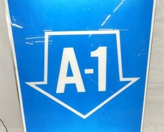 PLASTIC FORD A-1 LIGHTED SIGN