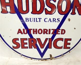 VIEW 6 36IN PORC. HUDSON DEALER SIGN