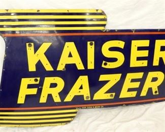 PORC. KAISER FRAZER NEON SIGN