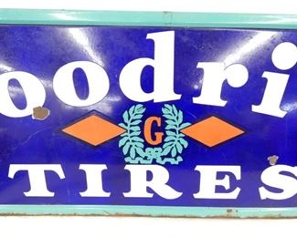 VIEW 4 PORC. GOODRICH TIRES SIGN