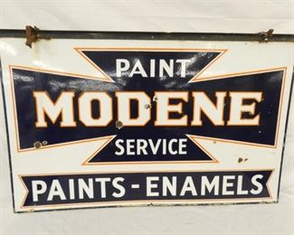 PORC. DS MODENE PAINTS DEALER SIGN