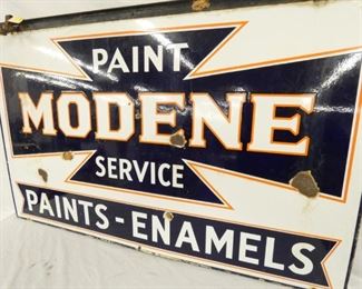 VIEW 5 PORC. 48X30 PAINT SIGN