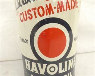 5QT. HAVOLINE MOTOR OIL CAN