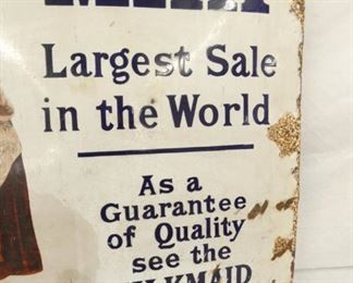 VIEW 4 CLOSEUP MILK BRAND SIGN