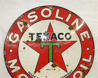 VIEW 5 SIDE 2 PORC. TEXACO SIGN