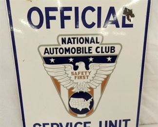 PORC. DS OFFICAL SERVICE UNIT SIGN