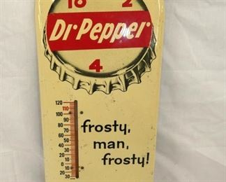 EMB. DR. PEPPER THERMOMETER