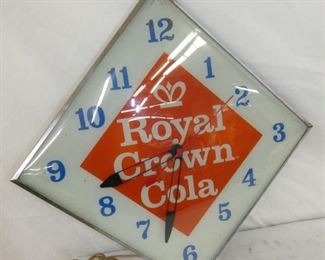 ROYAL CROWN DIAMOND CLOCK