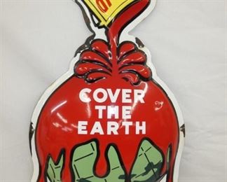 EMB. DIE CUT SWP COVER THE EARTH