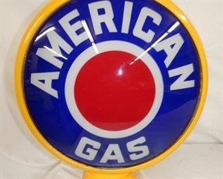 18IN AMERICAN GAS PUMP GLOBE